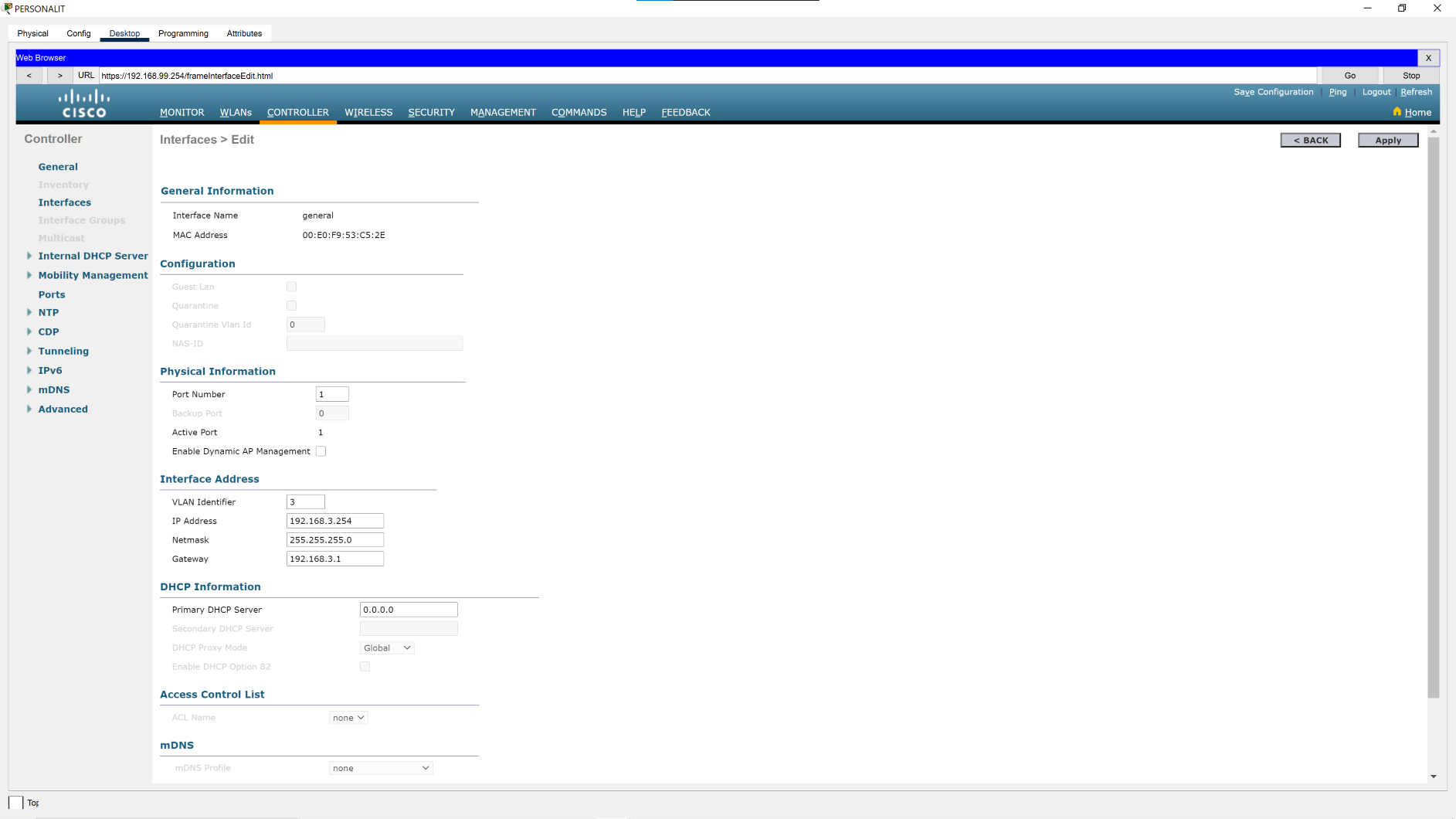 wlan interface general